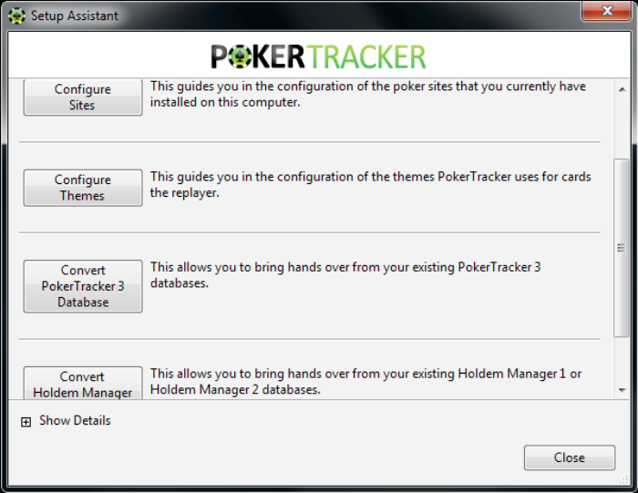 PokerTracker 4 настройки